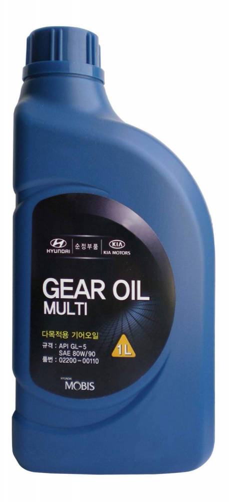 Трансмиссионное масло GearOil MultiGL5 80W90 1л 0220000110