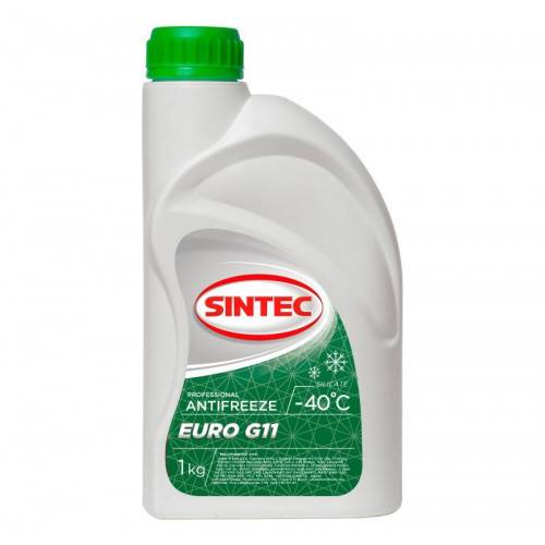 Антифриз «SINTEC EURO» G11 (зеленый) 1л  802558
